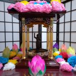 花御堂と誕生仏　